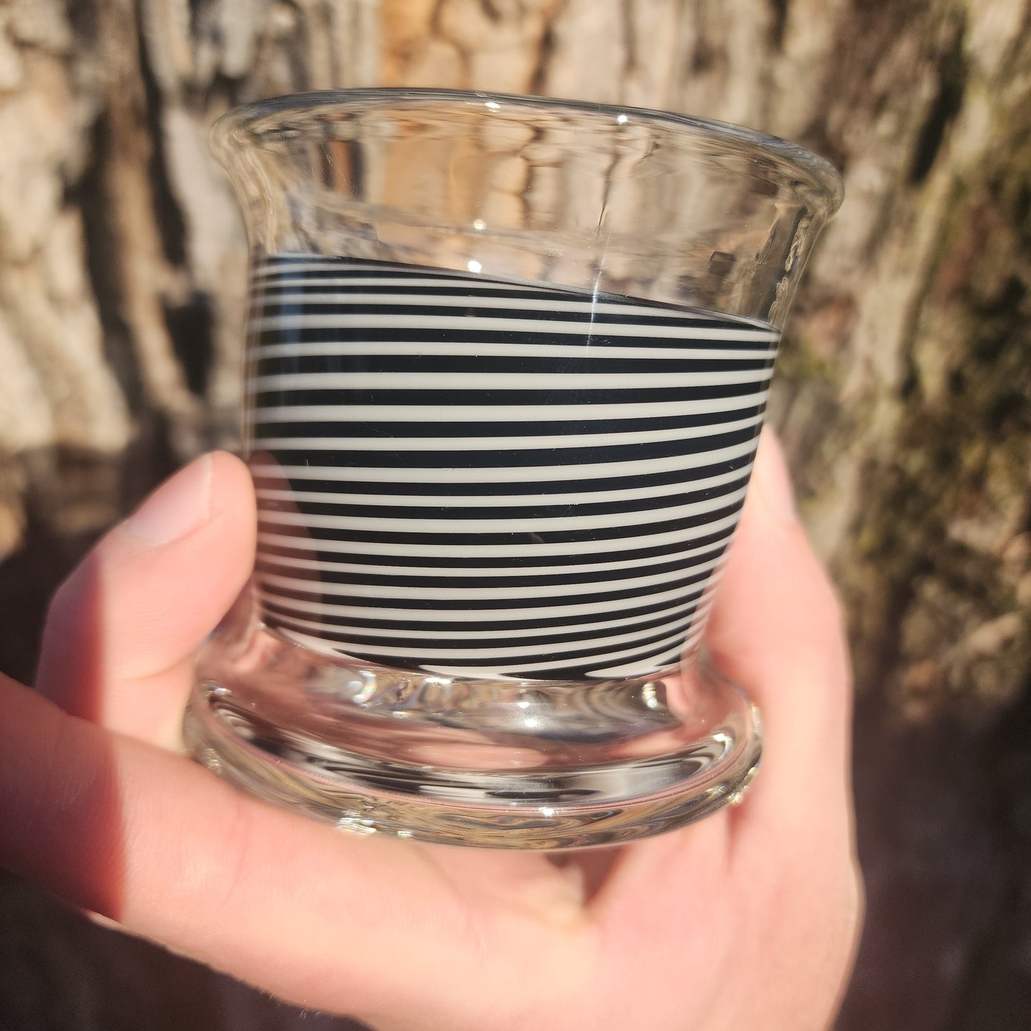 Spiral Whiskey Glass