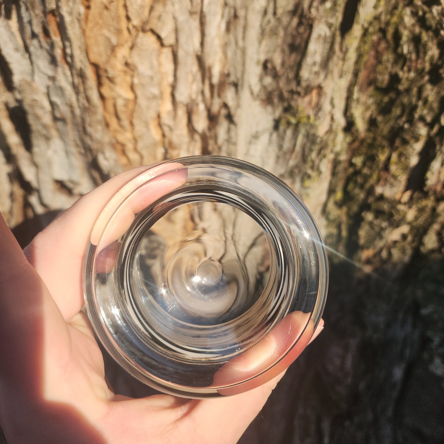 Spiral Whiskey Glass