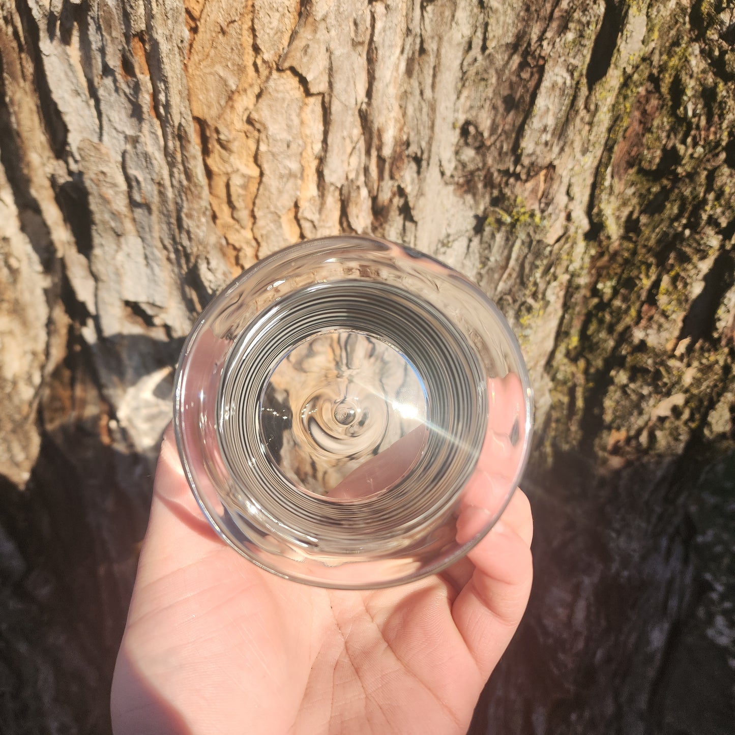 Spiral Whiskey Glass