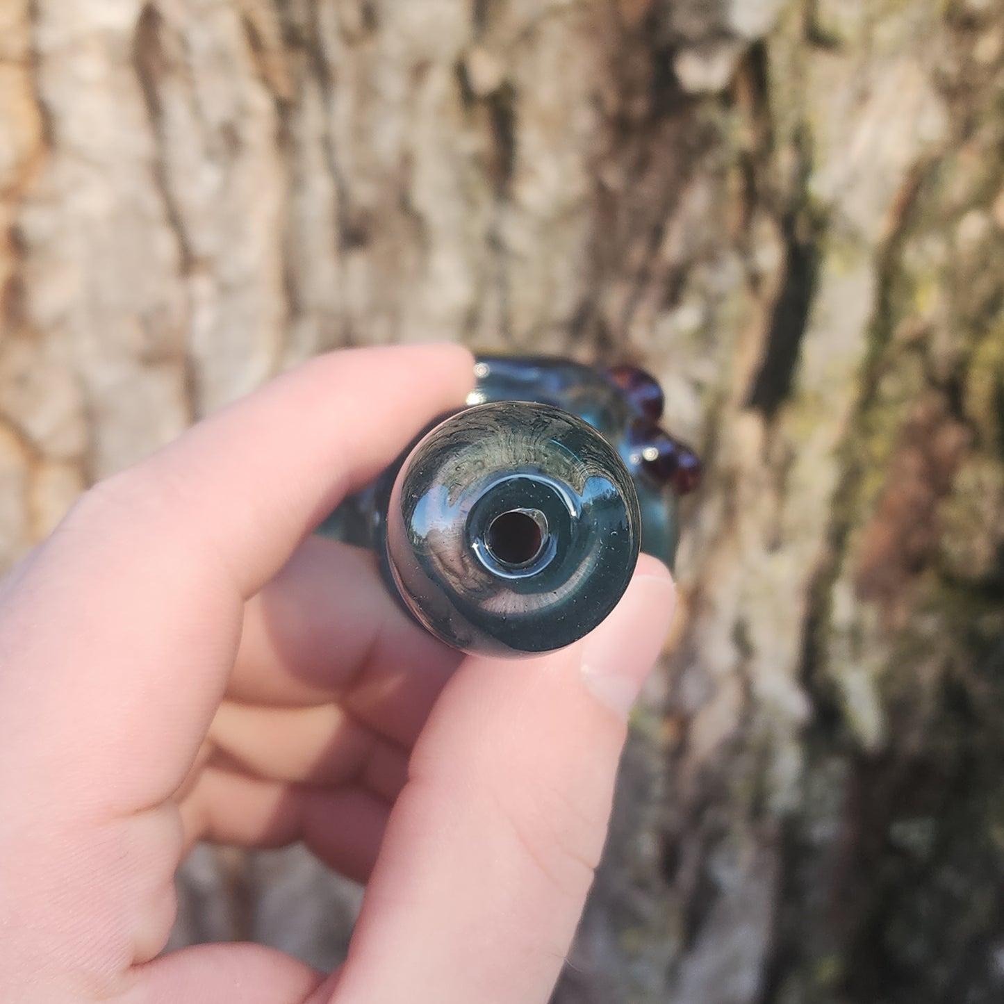 Sparkly Blue Pipe