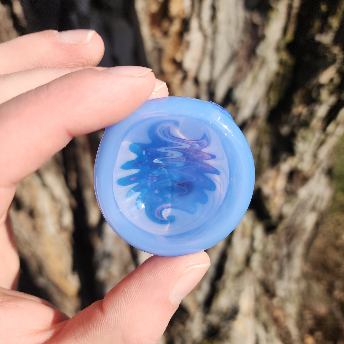Custom Line Worked Pendant