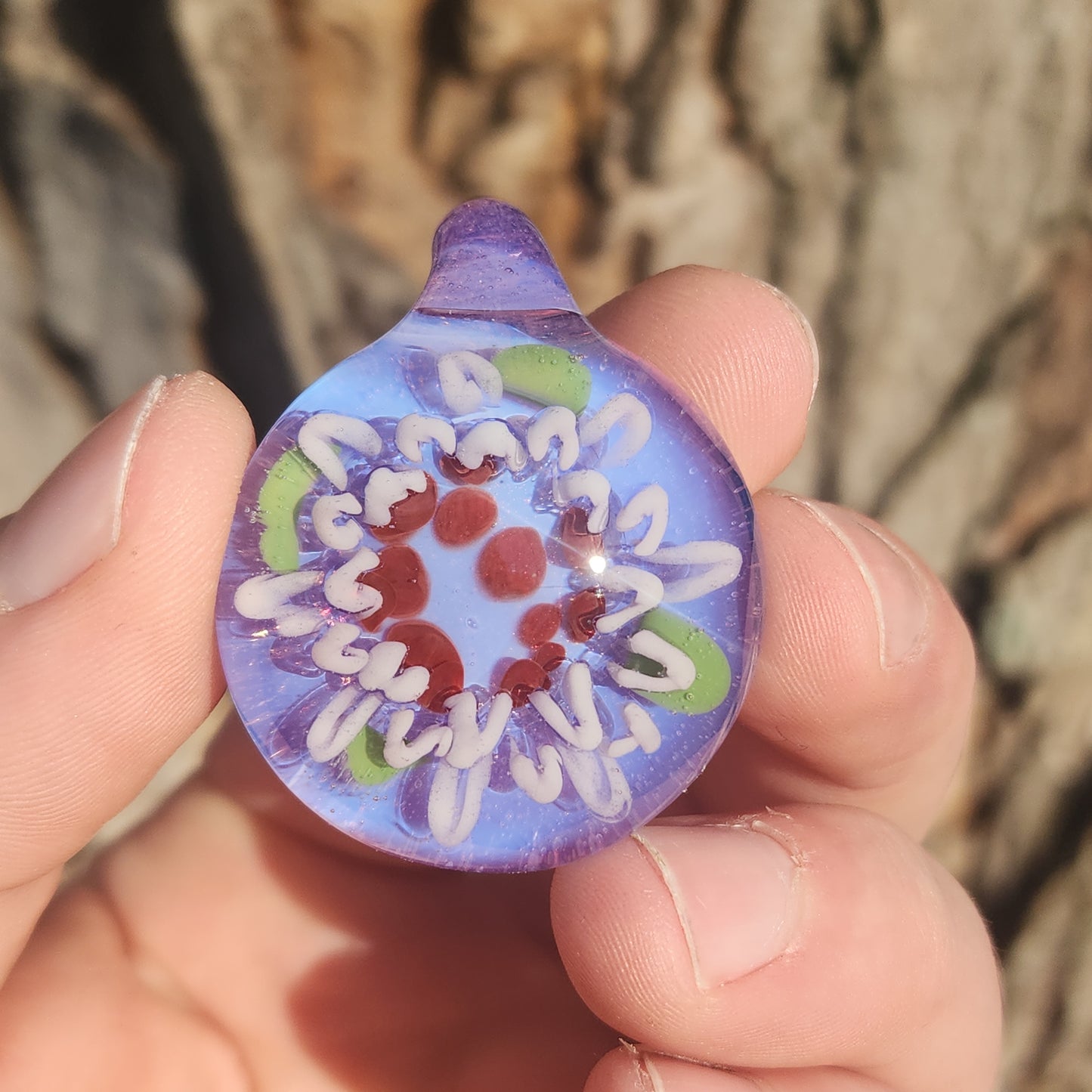 Flower pendant