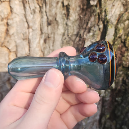 Sparkly blue pipe